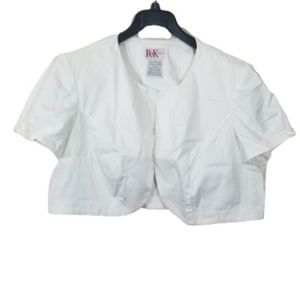 R&K White Shrug - 2X